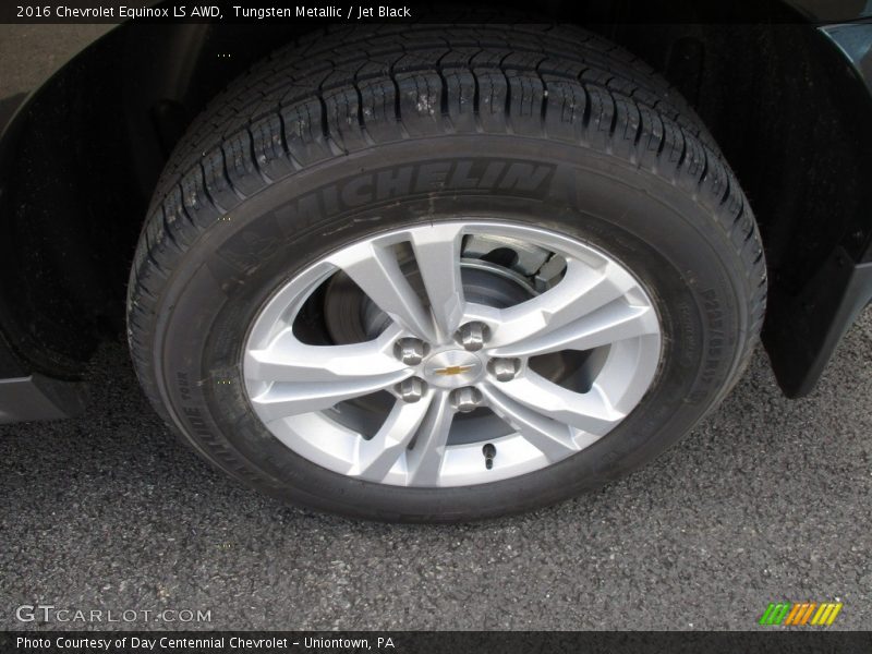 Tungsten Metallic / Jet Black 2016 Chevrolet Equinox LS AWD