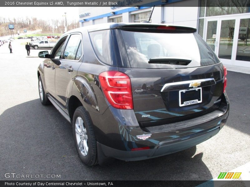 Tungsten Metallic / Jet Black 2016 Chevrolet Equinox LS AWD