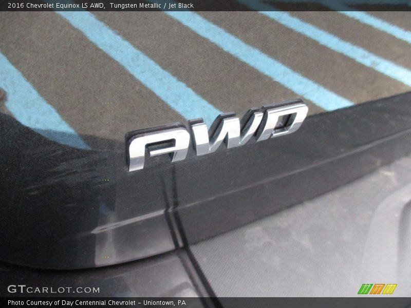 Tungsten Metallic / Jet Black 2016 Chevrolet Equinox LS AWD