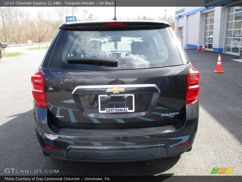Tungsten Metallic / Jet Black 2016 Chevrolet Equinox LS AWD
