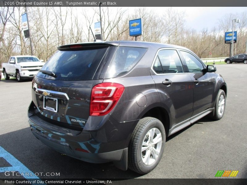 Tungsten Metallic / Jet Black 2016 Chevrolet Equinox LS AWD