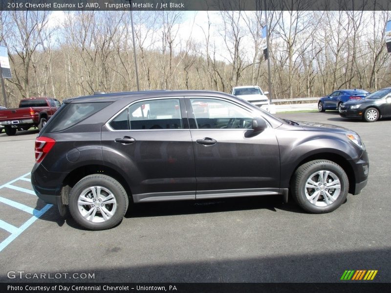 Tungsten Metallic / Jet Black 2016 Chevrolet Equinox LS AWD
