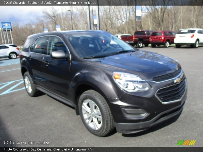Tungsten Metallic / Jet Black 2016 Chevrolet Equinox LS AWD