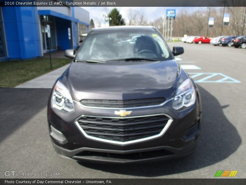 Tungsten Metallic / Jet Black 2016 Chevrolet Equinox LS AWD