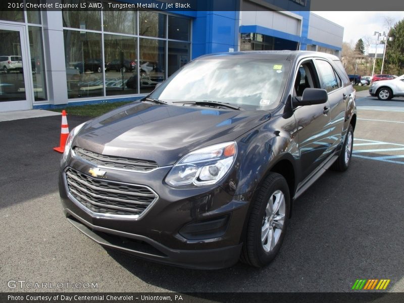 Tungsten Metallic / Jet Black 2016 Chevrolet Equinox LS AWD