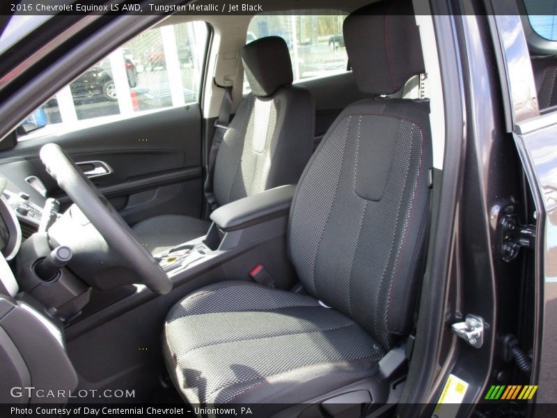Tungsten Metallic / Jet Black 2016 Chevrolet Equinox LS AWD