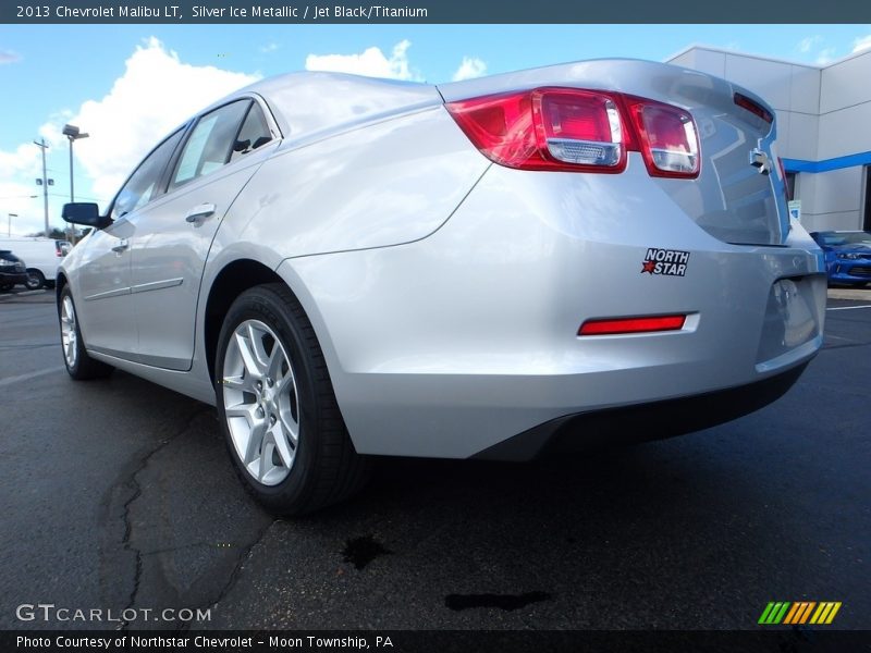 Silver Ice Metallic / Jet Black/Titanium 2013 Chevrolet Malibu LT