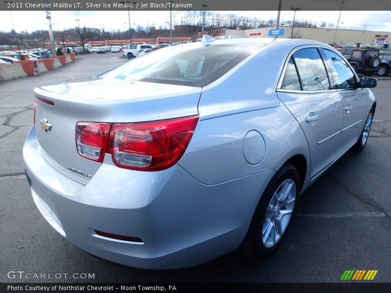 Silver Ice Metallic / Jet Black/Titanium 2013 Chevrolet Malibu LT