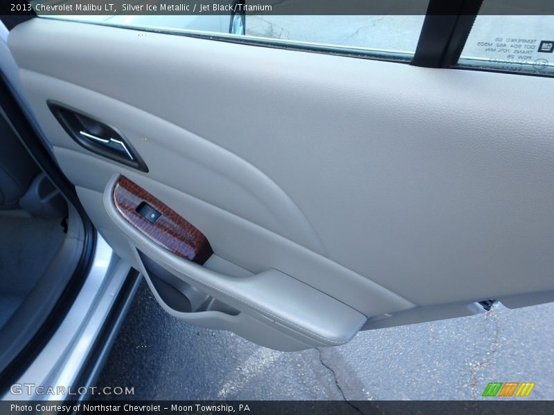 Silver Ice Metallic / Jet Black/Titanium 2013 Chevrolet Malibu LT