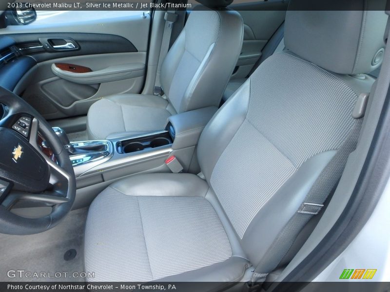 Silver Ice Metallic / Jet Black/Titanium 2013 Chevrolet Malibu LT