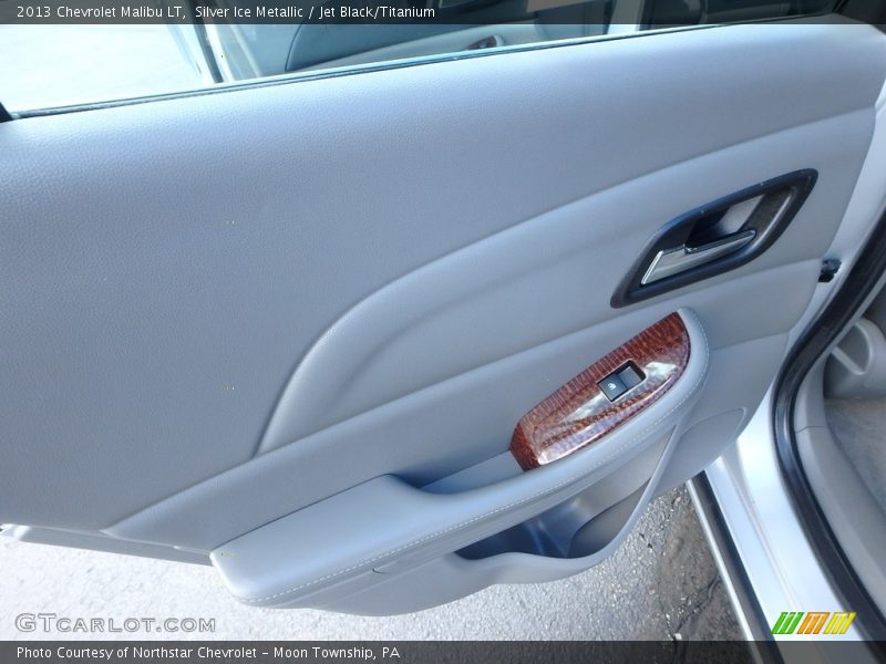 Silver Ice Metallic / Jet Black/Titanium 2013 Chevrolet Malibu LT