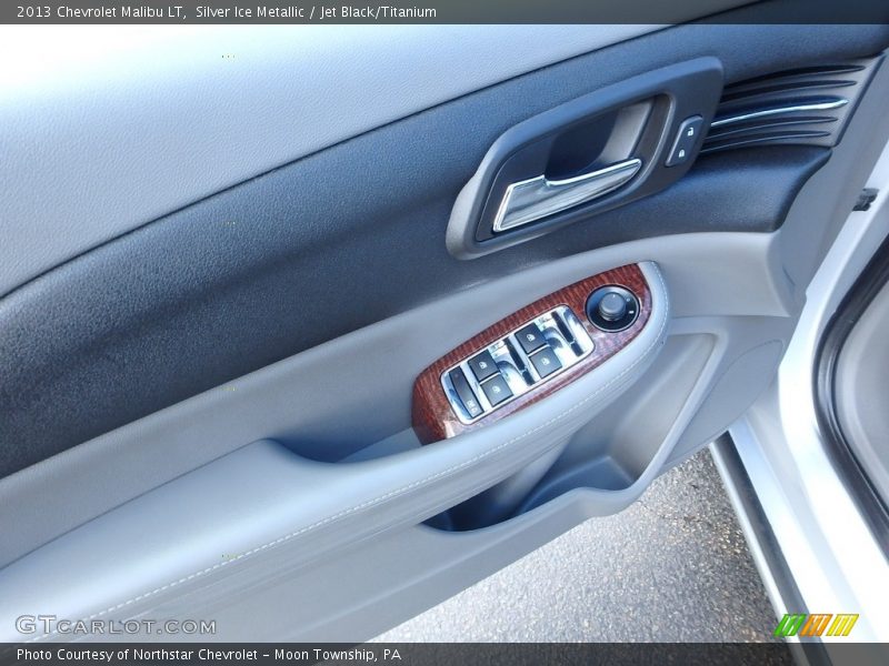 Silver Ice Metallic / Jet Black/Titanium 2013 Chevrolet Malibu LT