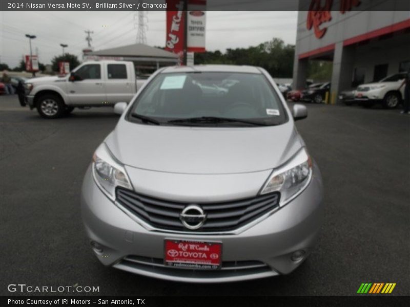 Brilliant Silver / Charcoal 2014 Nissan Versa Note SV