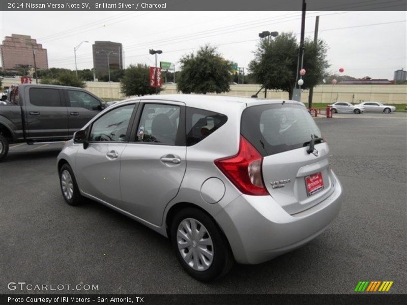 Brilliant Silver / Charcoal 2014 Nissan Versa Note SV