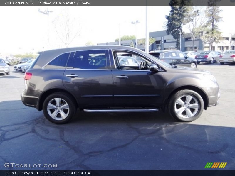 Polished Metal Metallic / Ebony 2010 Acura MDX