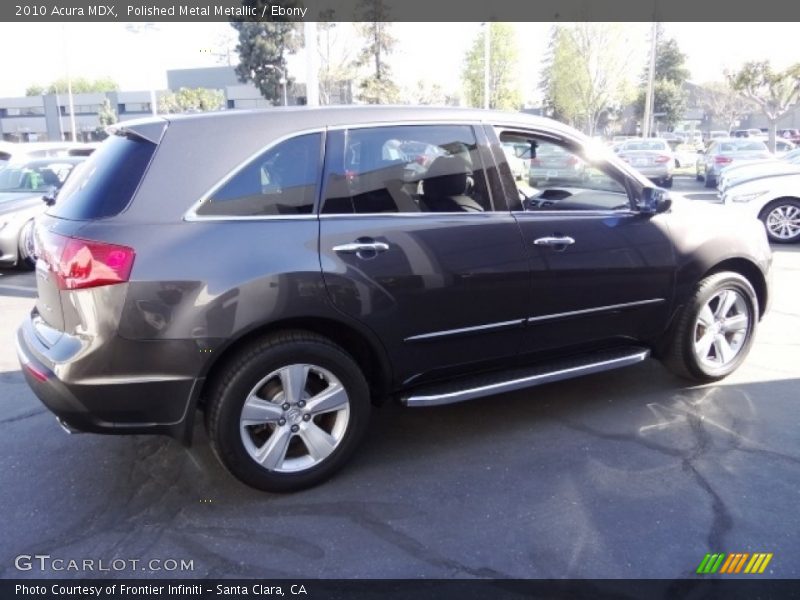 Polished Metal Metallic / Ebony 2010 Acura MDX
