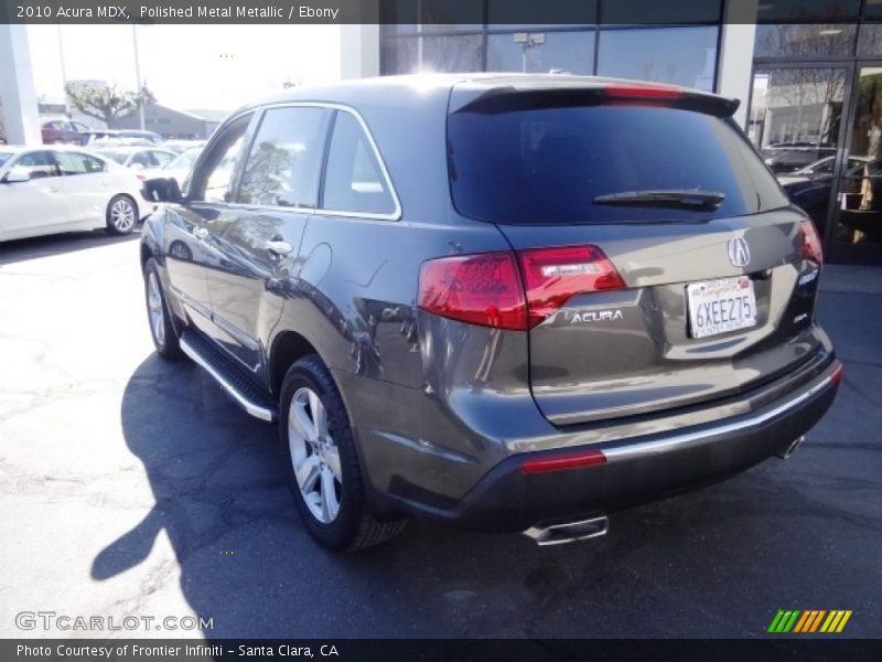 Polished Metal Metallic / Ebony 2010 Acura MDX