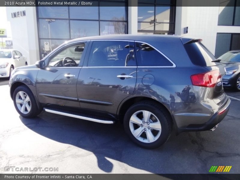 Polished Metal Metallic / Ebony 2010 Acura MDX