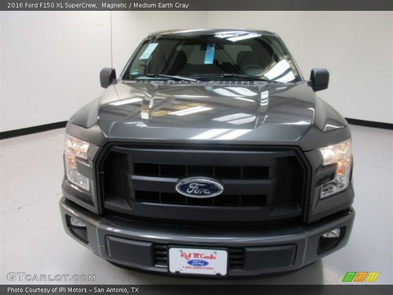 Magnetic / Medium Earth Gray 2016 Ford F150 XL SuperCrew