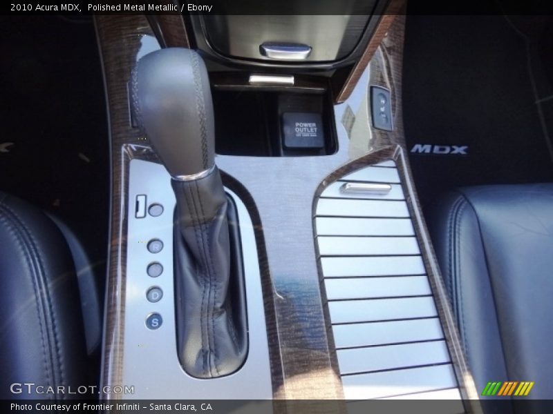 Polished Metal Metallic / Ebony 2010 Acura MDX