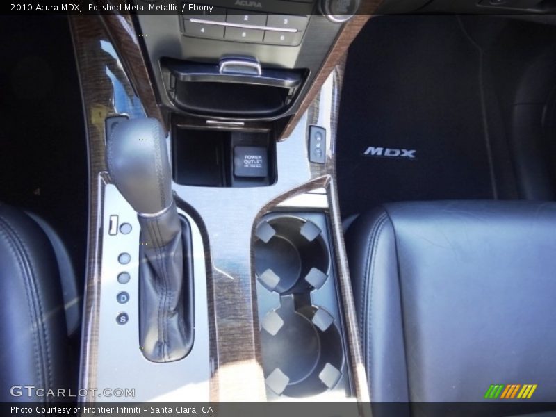 Polished Metal Metallic / Ebony 2010 Acura MDX