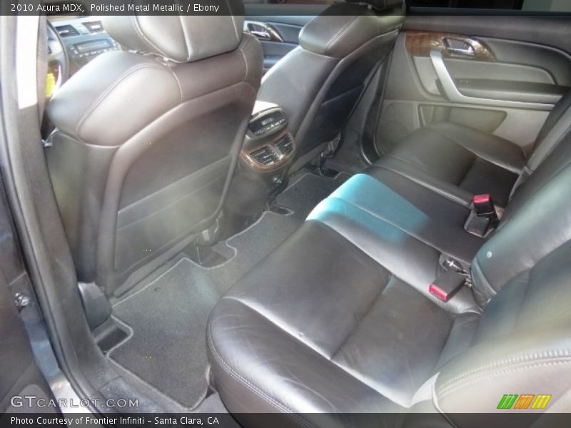 Polished Metal Metallic / Ebony 2010 Acura MDX