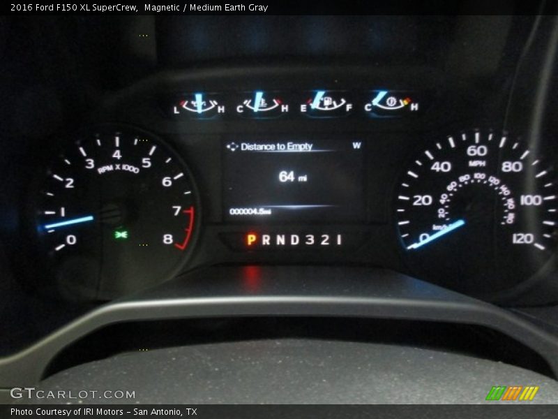 Magnetic / Medium Earth Gray 2016 Ford F150 XL SuperCrew