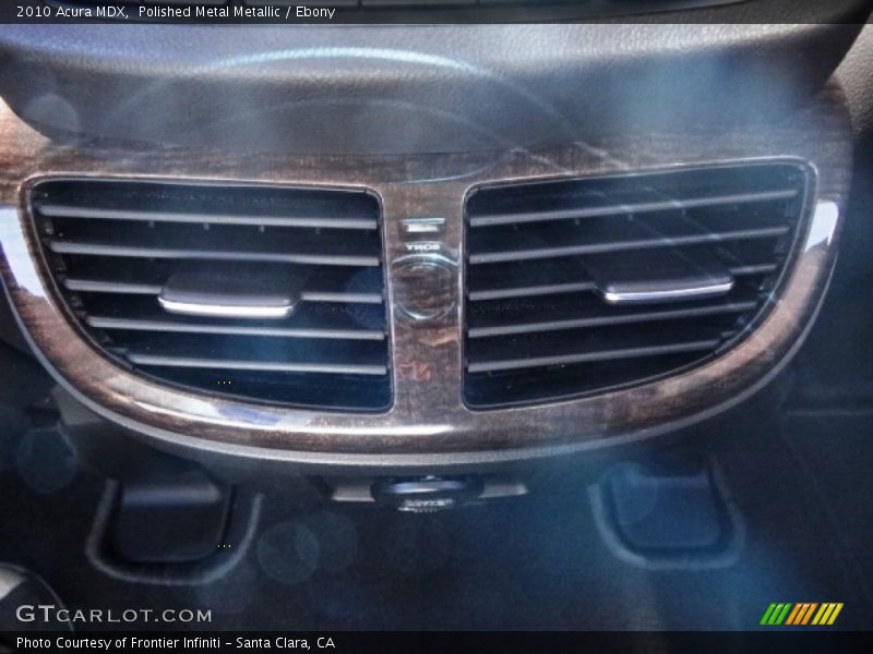 Polished Metal Metallic / Ebony 2010 Acura MDX