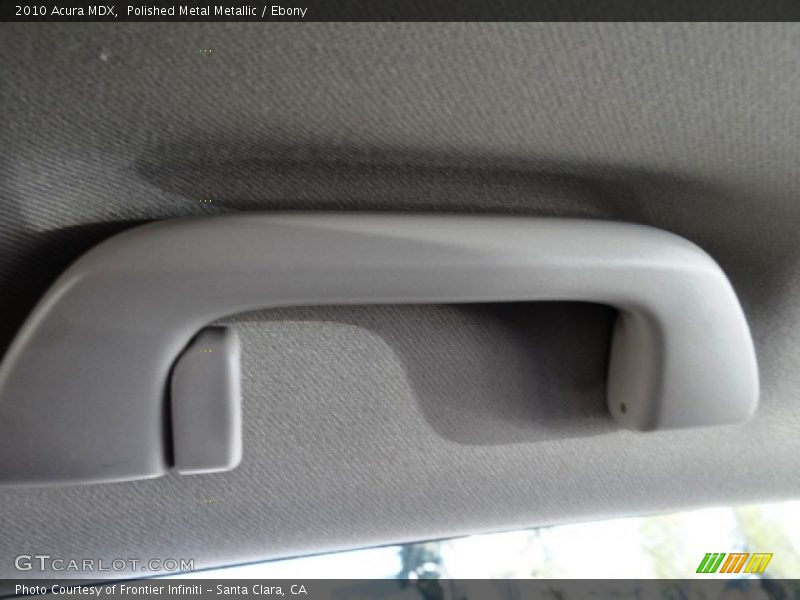Polished Metal Metallic / Ebony 2010 Acura MDX