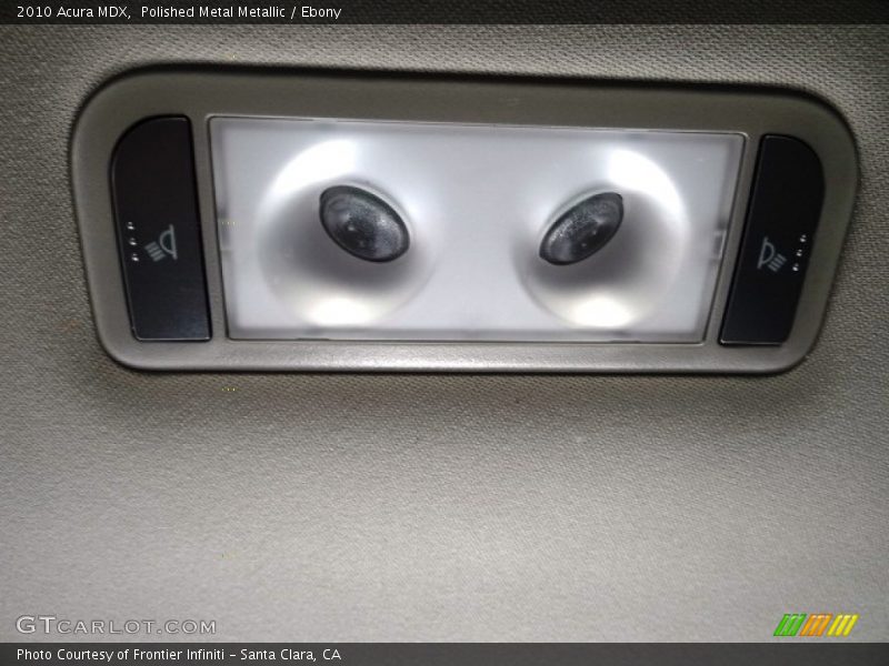 Polished Metal Metallic / Ebony 2010 Acura MDX