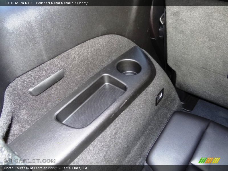 Polished Metal Metallic / Ebony 2010 Acura MDX