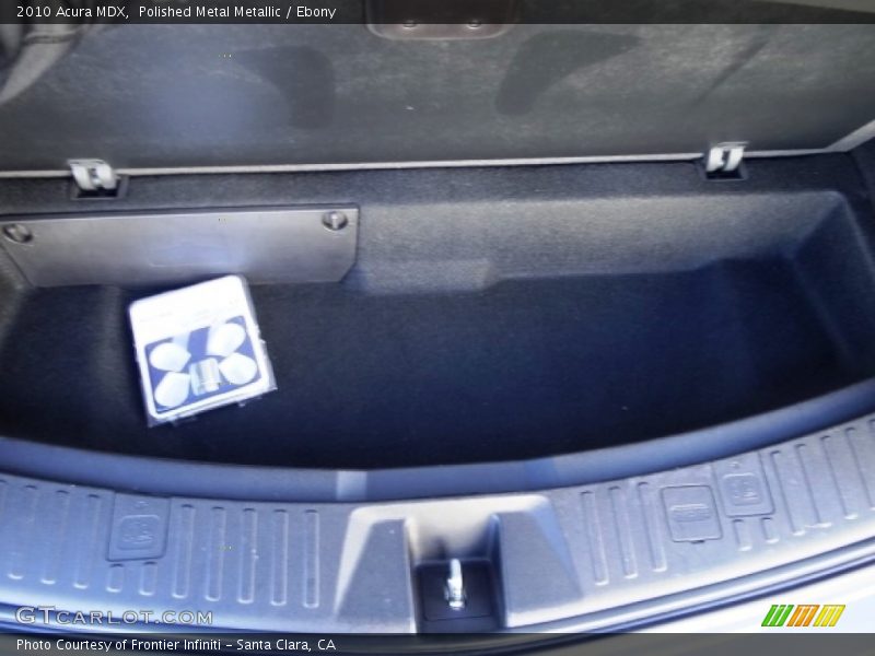 Polished Metal Metallic / Ebony 2010 Acura MDX