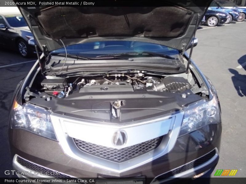 Polished Metal Metallic / Ebony 2010 Acura MDX