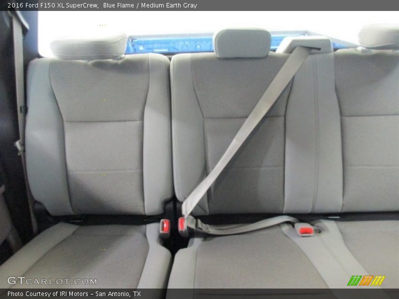Blue Flame / Medium Earth Gray 2016 Ford F150 XL SuperCrew