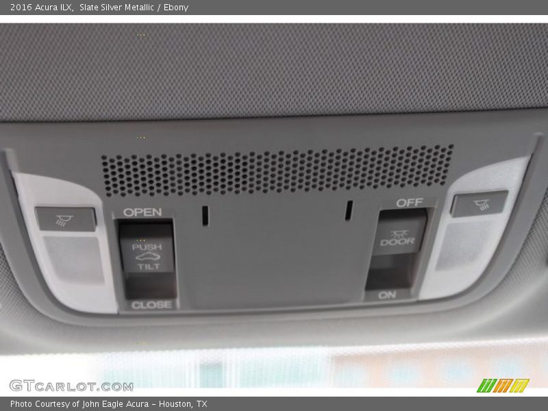 Slate Silver Metallic / Ebony 2016 Acura ILX