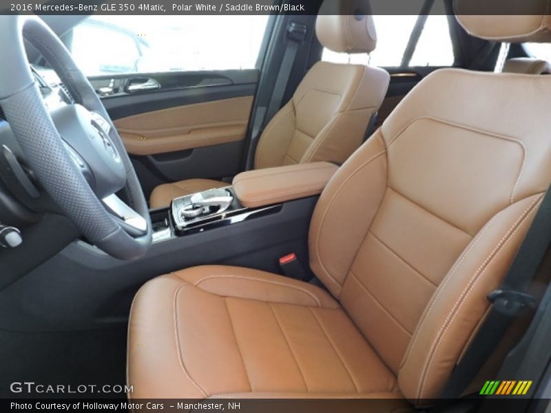 Polar White / Saddle Brown/Black 2016 Mercedes-Benz GLE 350 4Matic