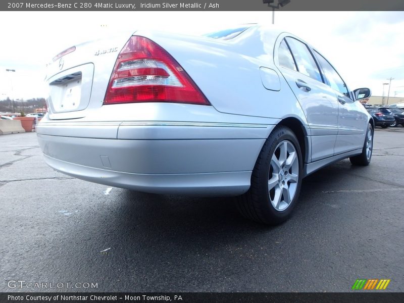 Iridium Silver Metallic / Ash 2007 Mercedes-Benz C 280 4Matic Luxury