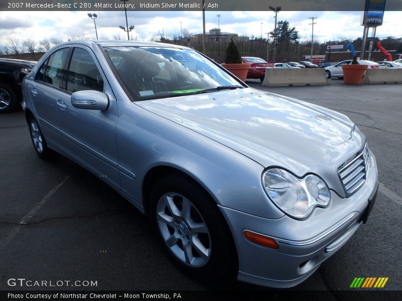 Iridium Silver Metallic / Ash 2007 Mercedes-Benz C 280 4Matic Luxury