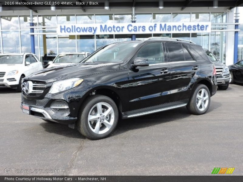 Black / Black 2016 Mercedes-Benz GLE 350 4Matic