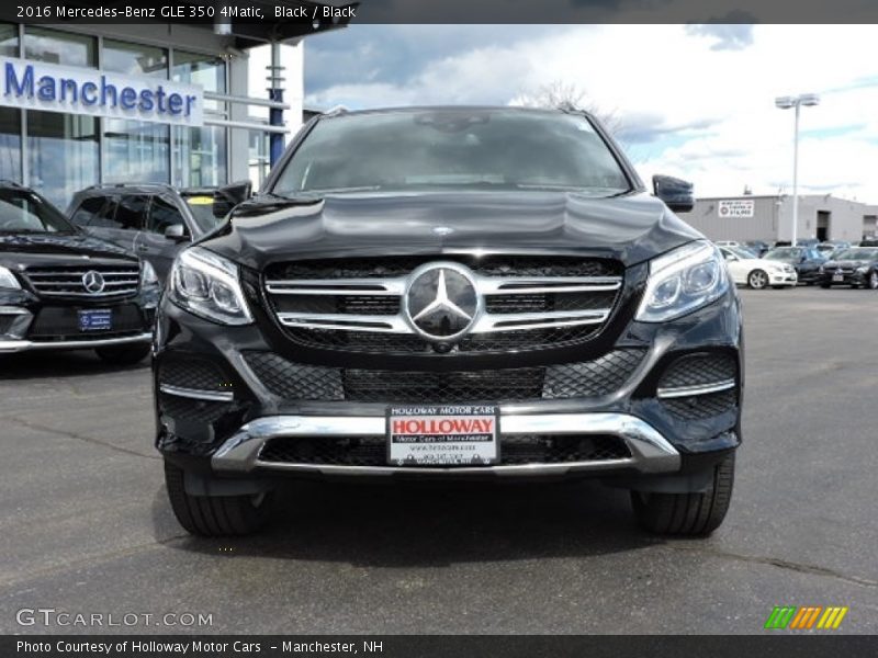 Black / Black 2016 Mercedes-Benz GLE 350 4Matic