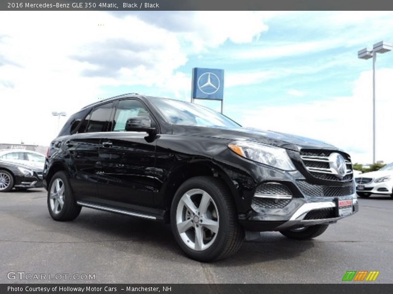 Black / Black 2016 Mercedes-Benz GLE 350 4Matic