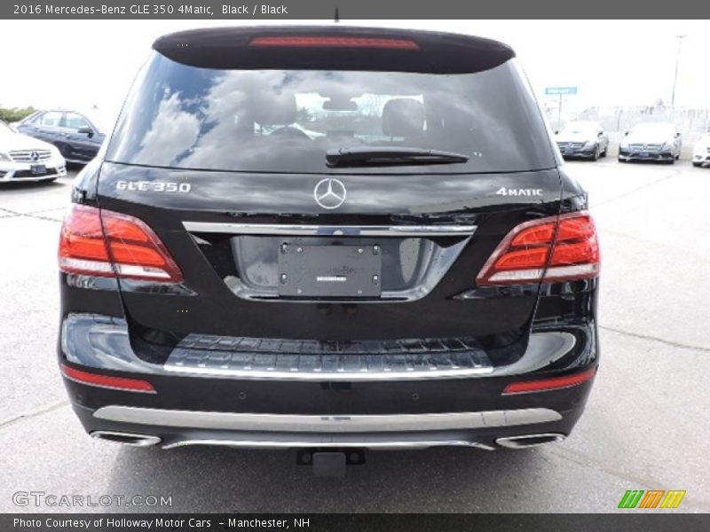 Black / Black 2016 Mercedes-Benz GLE 350 4Matic