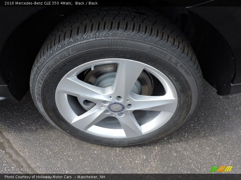 Black / Black 2016 Mercedes-Benz GLE 350 4Matic