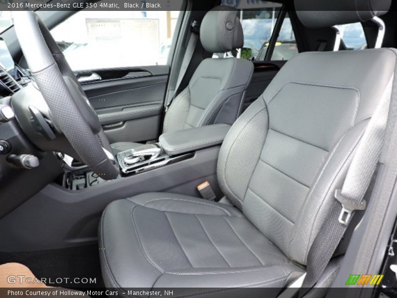 Black / Black 2016 Mercedes-Benz GLE 350 4Matic