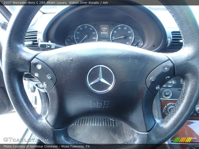 Iridium Silver Metallic / Ash 2007 Mercedes-Benz C 280 4Matic Luxury