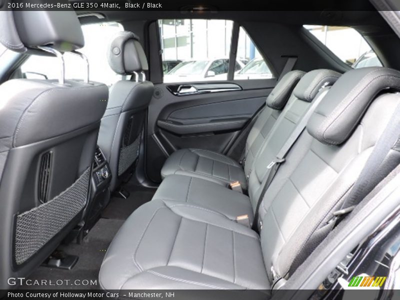 Black / Black 2016 Mercedes-Benz GLE 350 4Matic