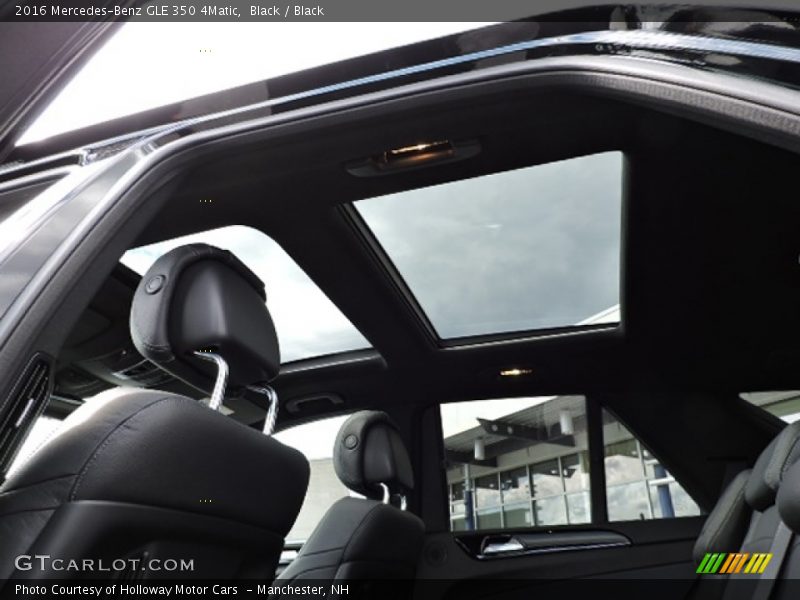 Black / Black 2016 Mercedes-Benz GLE 350 4Matic