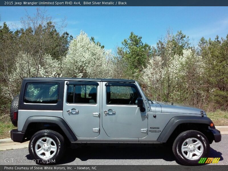  2015 Wrangler Unlimited Sport RHD 4x4 Billet Silver Metallic