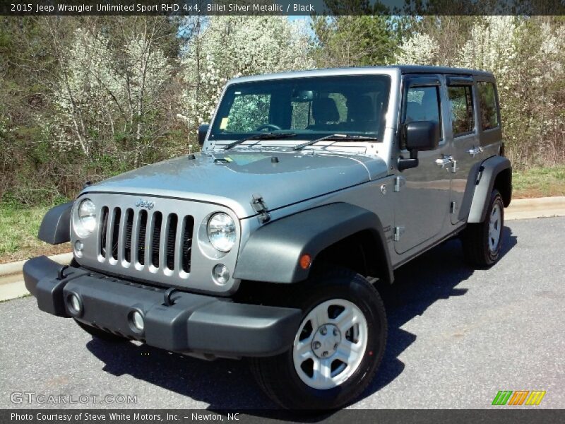 Front 3/4 View of 2015 Wrangler Unlimited Sport RHD 4x4