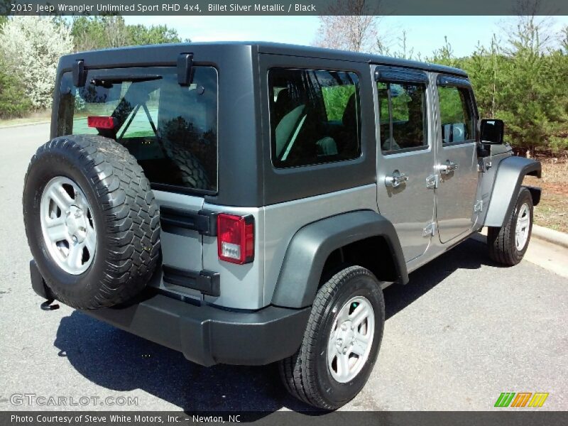 Billet Silver Metallic / Black 2015 Jeep Wrangler Unlimited Sport RHD 4x4